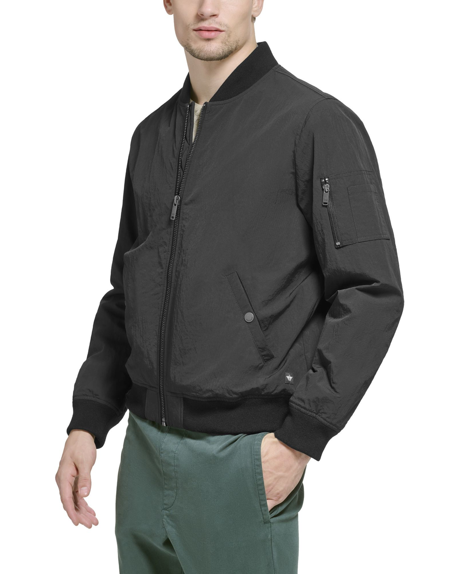 (image for) Comfortable Recycled Sail Nylon Bomber Jacket